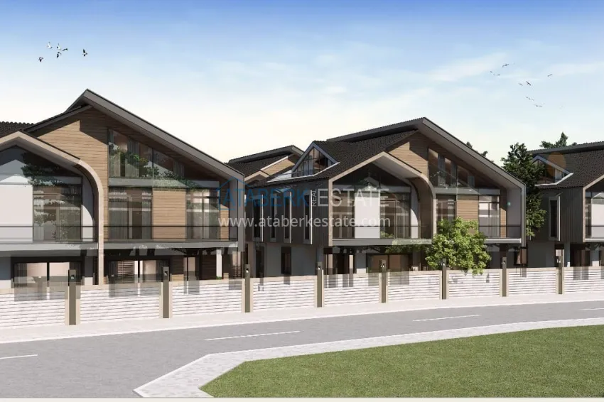 A new project in Antalya is a luxury cottage complex in the picturesque Dosemealti area. Citizenship property 7 