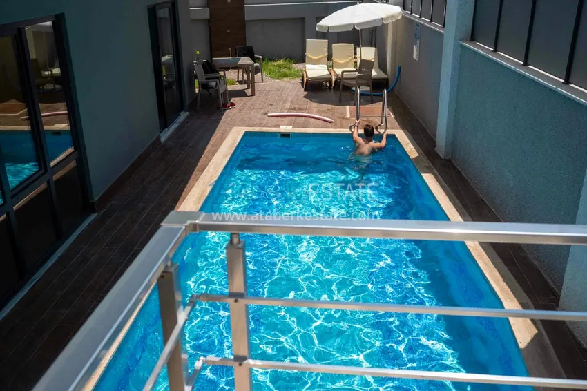 Furnished apartment in the center of Alanya 200 meters from Keykubat Beach 7 