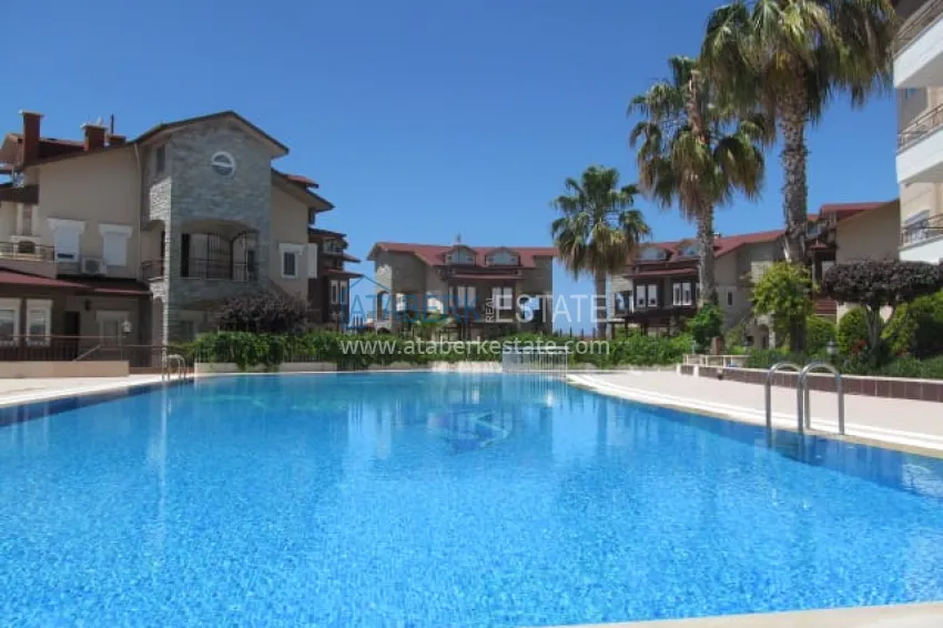 Duplex apartment with furniture, separate kitchen and sea view - Alanya, Turkler district 7 