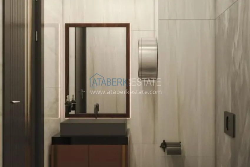 Purchase Office space in a business center in the business part of Alanya — Kucukhasbahce district 8 