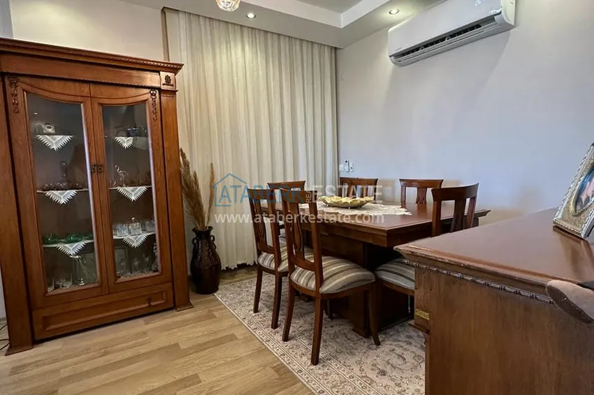 Purchase Garden duplex overlooking the sea and the fortress in the center of Alanya — suitable for citizenship and residence permits 9 
