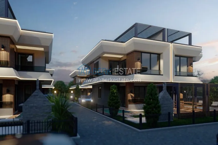 Start of sales! New project of villa complex in the picturesque neighborhood of Ayas-Mersin 13