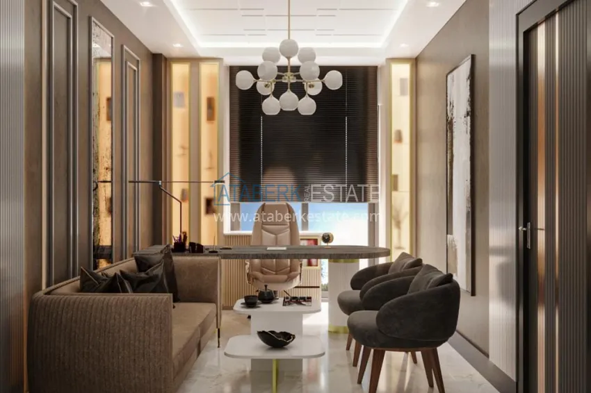 Purchase Office space in a business center in the business part of Alanya — Kucukhasbahce district 9 