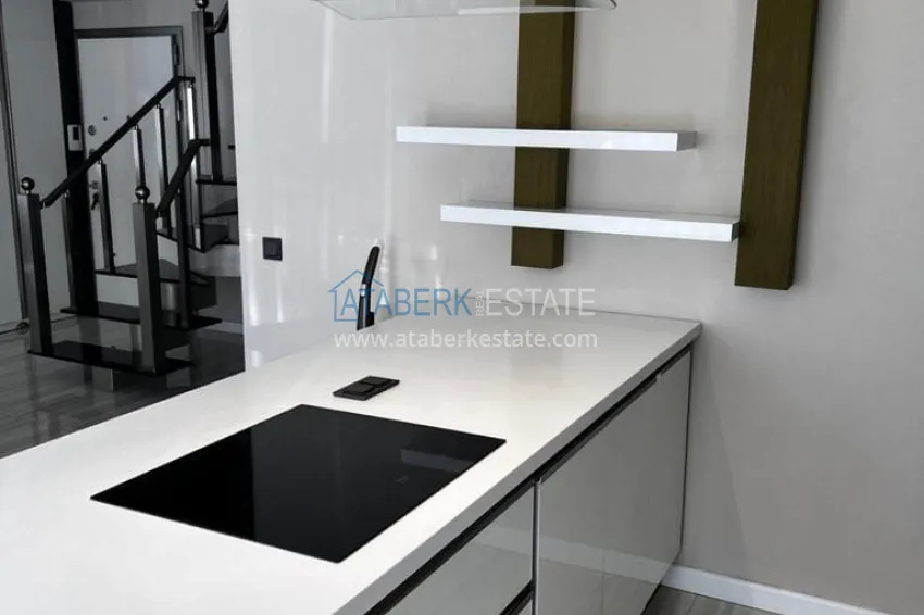 Purchase Duplex apartment in picturesque Kargicak, Alanya - furniture, sauna, jacuzzi and sea view 8