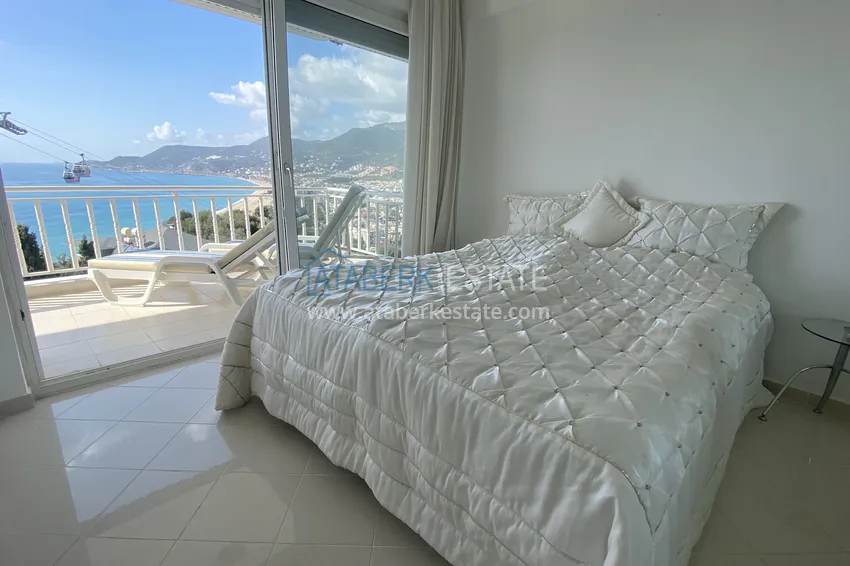Purchase Exclusive flat with panoramic sea view in the centre of Alanya - 200 meters Cleopatra beach 9 