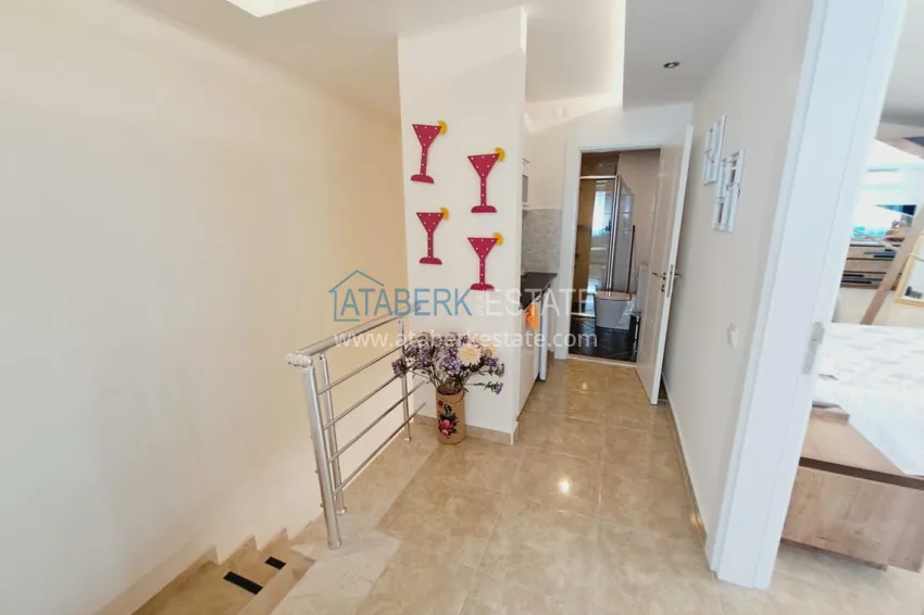 Purchase Furnished penthouses with glazed balconies in the center of Alanya - Cleopatra beach area 9 