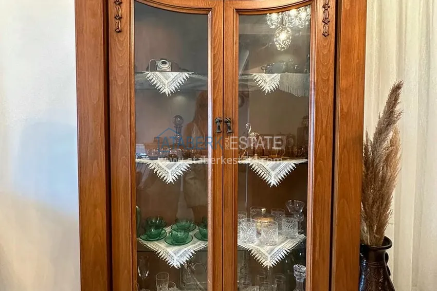 Purchase Garden duplex overlooking the sea and the fortress in the center of Alanya — suitable for citizenship and residence permits 11 