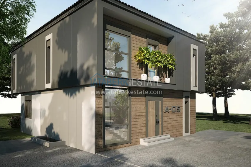 A new project in Antalya is a luxury cottage complex in the picturesque Dosemealti area. Citizenship property 21 