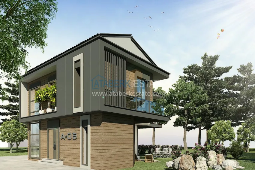 A new project in Antalya is a luxury cottage complex in the picturesque Dosemealti area. Citizenship property 22 