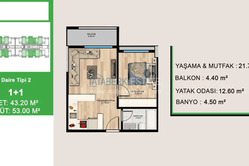 Buy cheap New project of a modern residential complex under construction Tomyuk-Mersin 4 