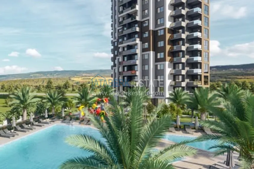  Apartments in a new residential complex under construction in Erdemli district - Mersin 8 