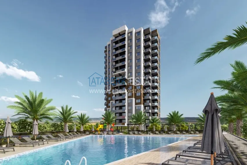  Apartments in a new residential complex under construction in Erdemli district - Mersin 7 