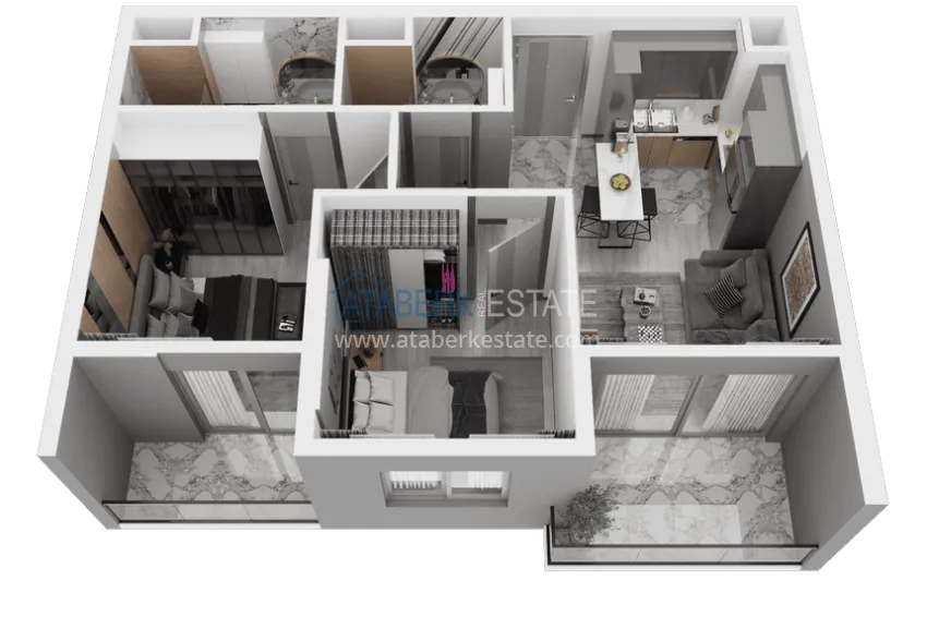 Buy cheap Investment-attractive project under construction Mezitli district - Mersin 5 