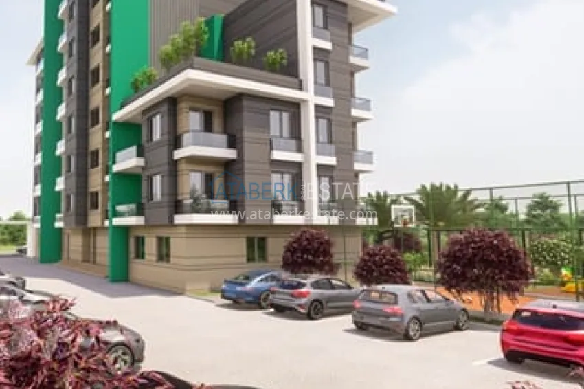 Investment-attractive project under construction Mezitli district - Mersin 4 