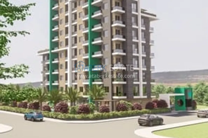 Investment-attractive project under construction Mezitli district - Mersin 6 