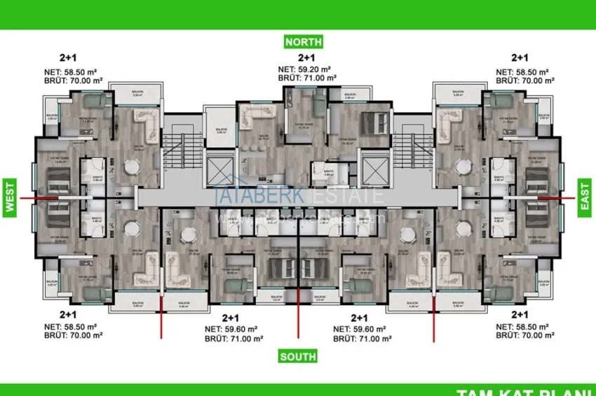 Buy cheap Investment-attractive project under construction Mezitli district - Mersin 1 