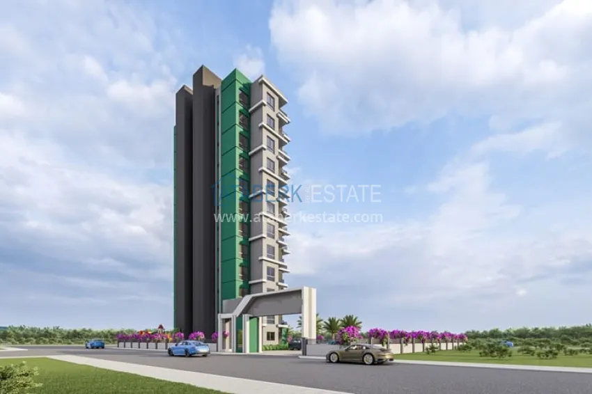 Comfort segment complex project under construction in Kargıpınarı district - Mersin 2 