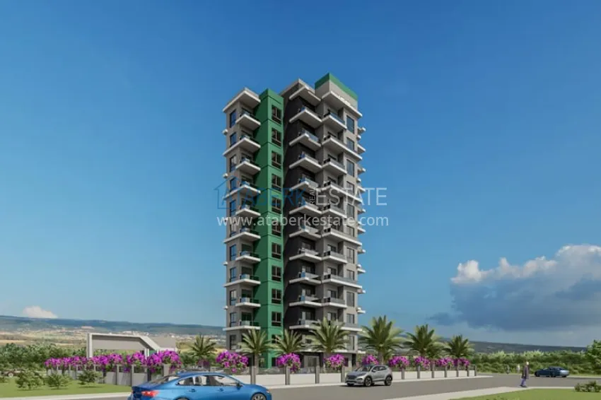 Comfort segment complex project under construction in Kargıpınarı district - Mersin 4 