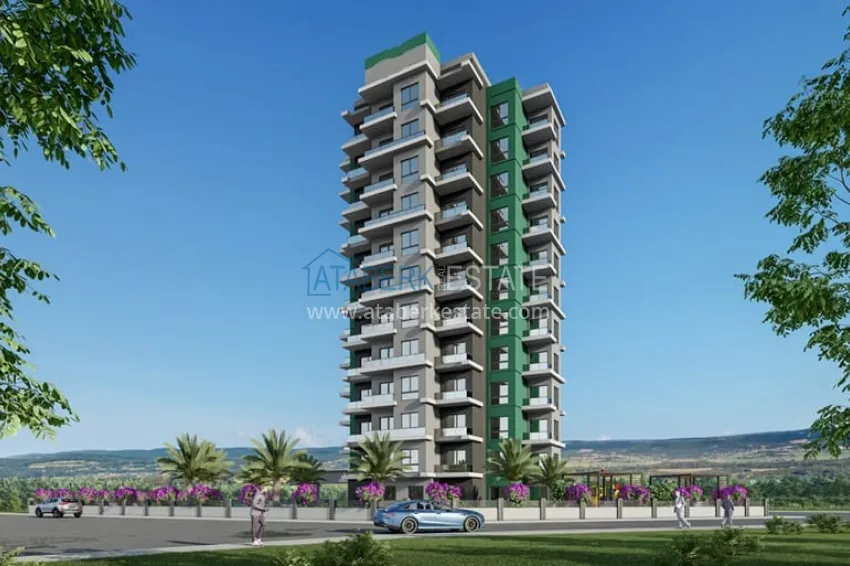 Comfort segment complex project under construction in Kargıpınarı district - Mersin 5 