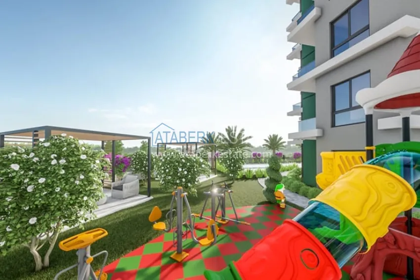 Comfort segment complex project under construction in Kargıpınarı district - Mersin 8 