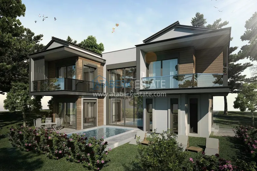 A new project in Antalya is a luxury cottage complex in the picturesque Dosemealti area. Citizenship property 23 