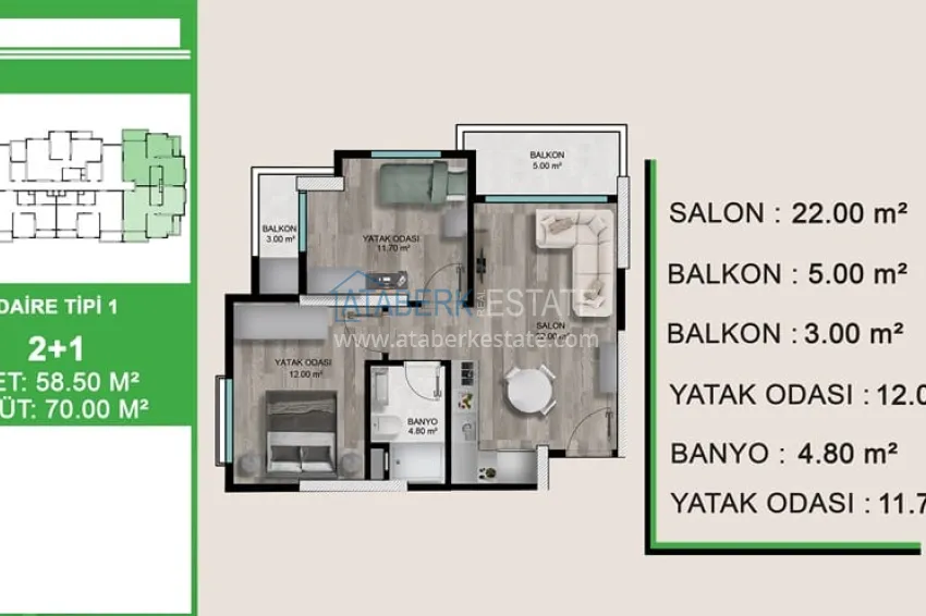 Buy cheap Investment-attractive project under construction Mezitli district - Mersin 2 