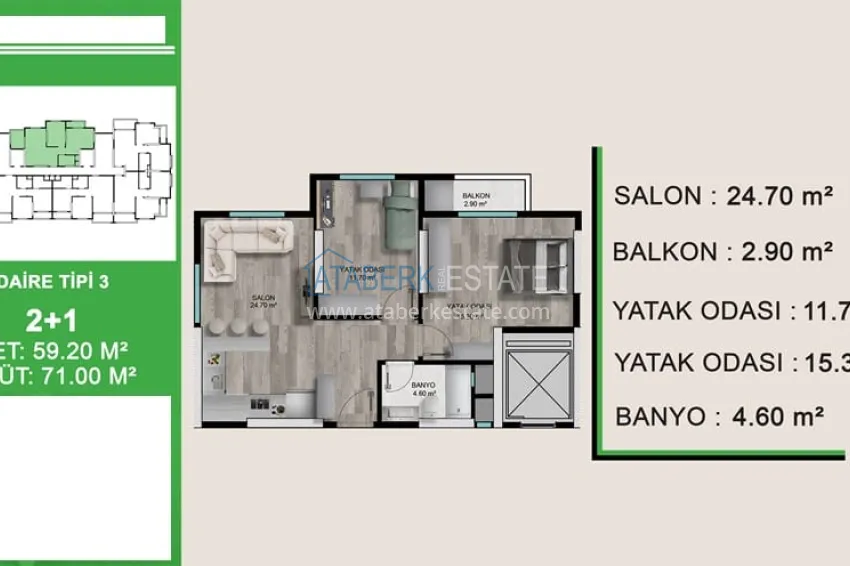 Buy cheap Investment-attractive project under construction Mezitli district - Mersin 4 