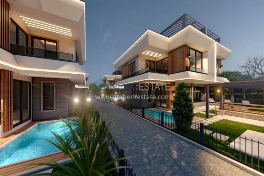 Start of sales! New project of villa complex in the picturesque neighborhood of Ayas-Mersin 27