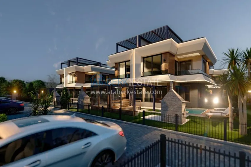 Start of sales! New project of villa complex in the picturesque neighborhood of Ayas-Mersin 30