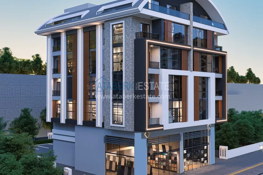 Office space in a business center in the business part of Alanya — Kucukhasbahce district 2 