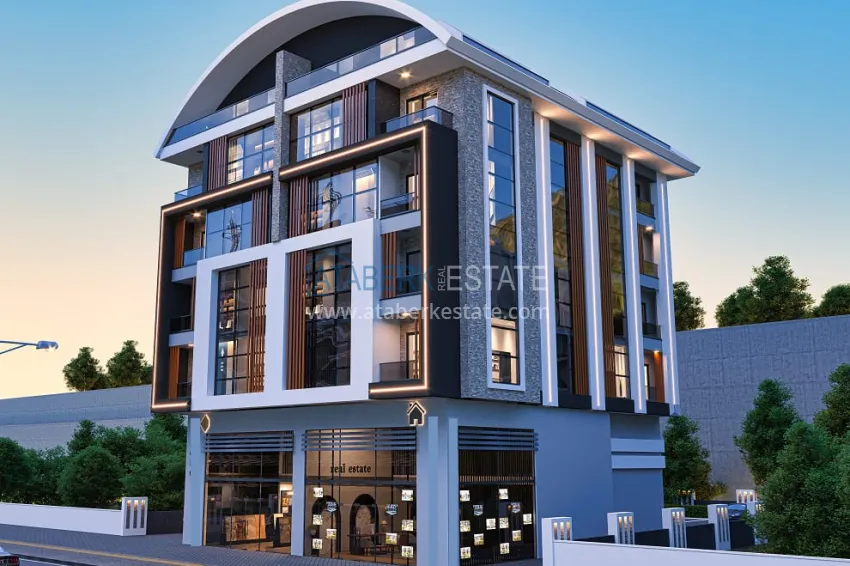 Office space in a business center in the business part of Alanya — Kucukhasbahce district 1 