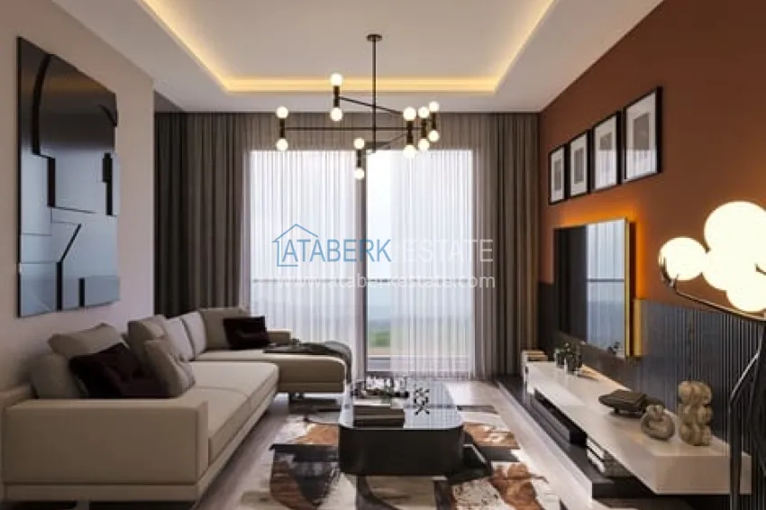 Purchase Comfort segment complex project under construction in Kargıpınarı district - Mersin 1 