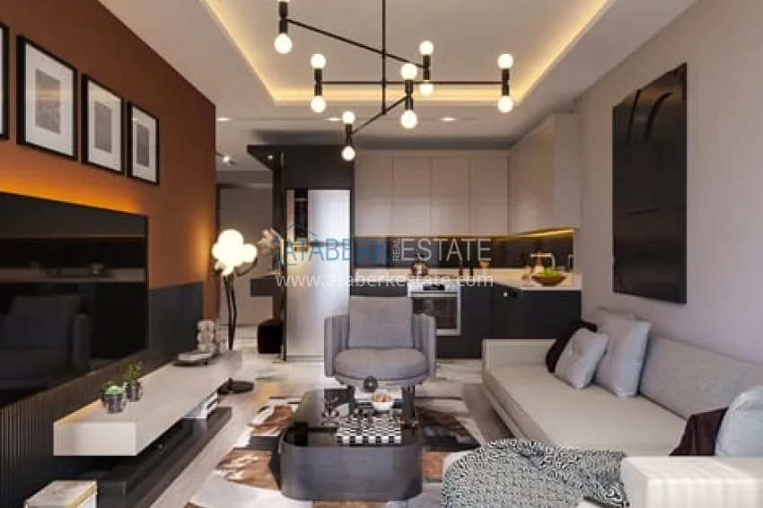 Purchase Comfort segment complex project under construction in Kargıpınarı district - Mersin 6 