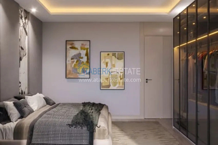 Purchase Comfort segment complex project under construction in Kargıpınarı district - Mersin 9 