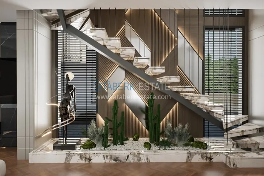 Purchase Start of sales! New project of 4+1 villas complex in Mezitli-Mersin area 10