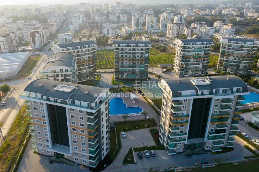 Compact one bedroom apartment in Alanya, Avsallar area 2 