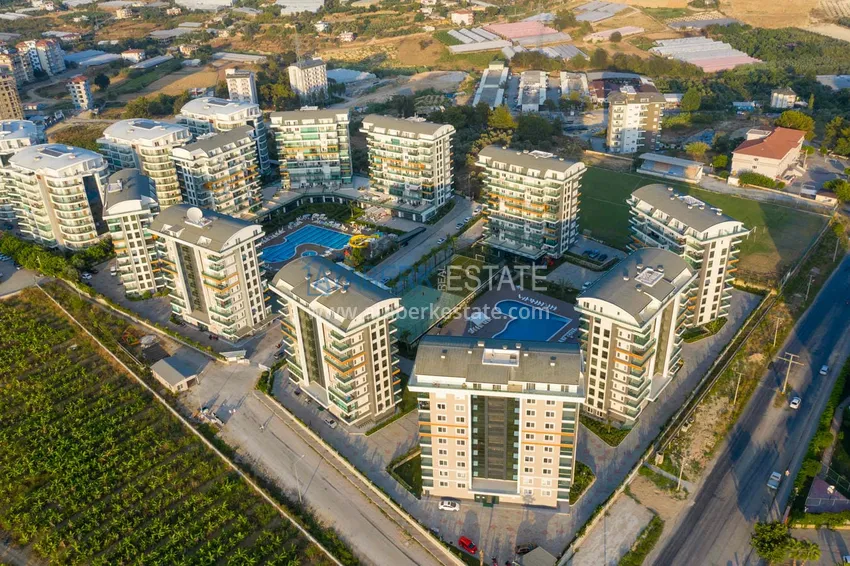 Compact one bedroom apartment in Alanya, Avsallar area 5 