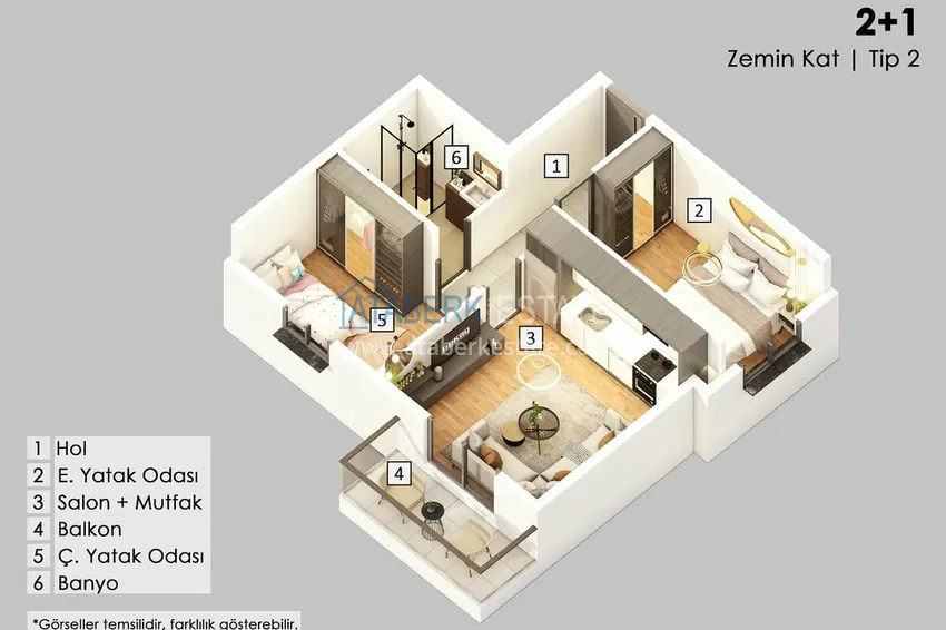 Buy cheap Apartments in the center of Antalya directly from the developer in the complex under construction 6 