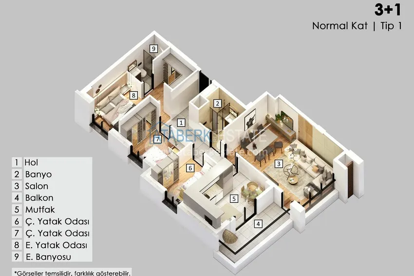 Buy cheap Apartments in the center of Antalya directly from the developer in the complex under construction 7 