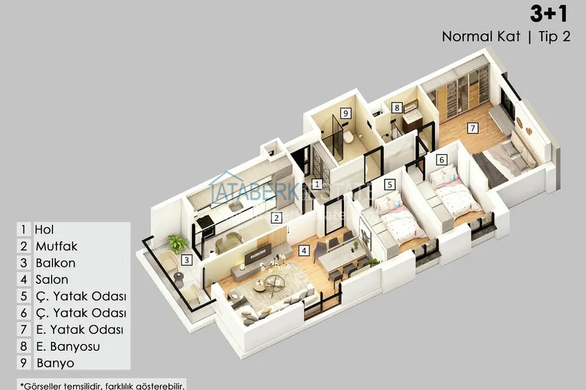 Buy cheap Apartments in the center of Antalya directly from the developer in the complex under construction 8 