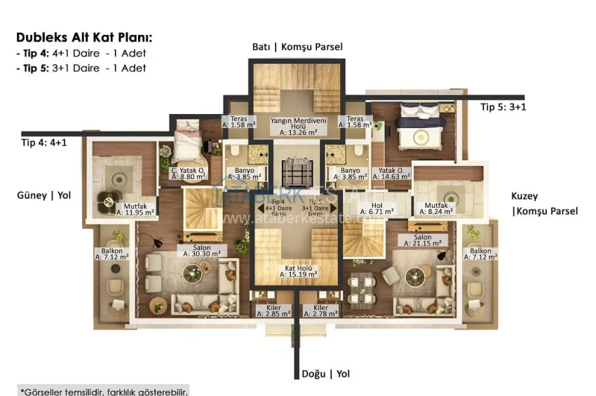 Buy cheap Investment-attractive project in the center of Antalya boutique complex 2 