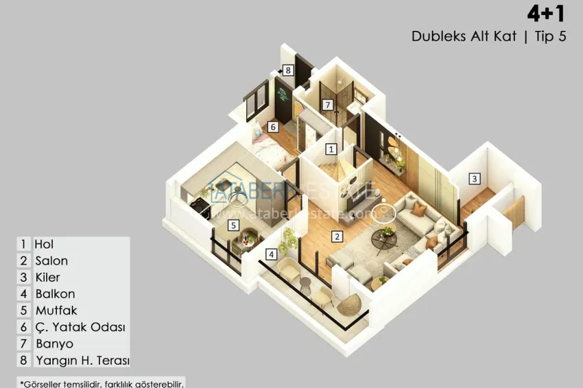 Buy cheap Investment-attractive project in the center of Antalya boutique complex 6 