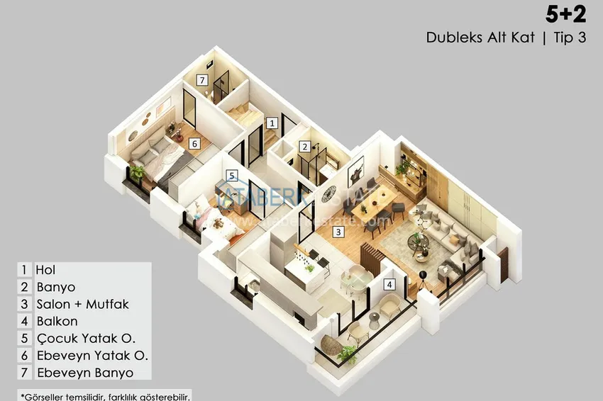 Buy cheap Apartments in the center of Antalya directly from the developer in the complex under construction 9 