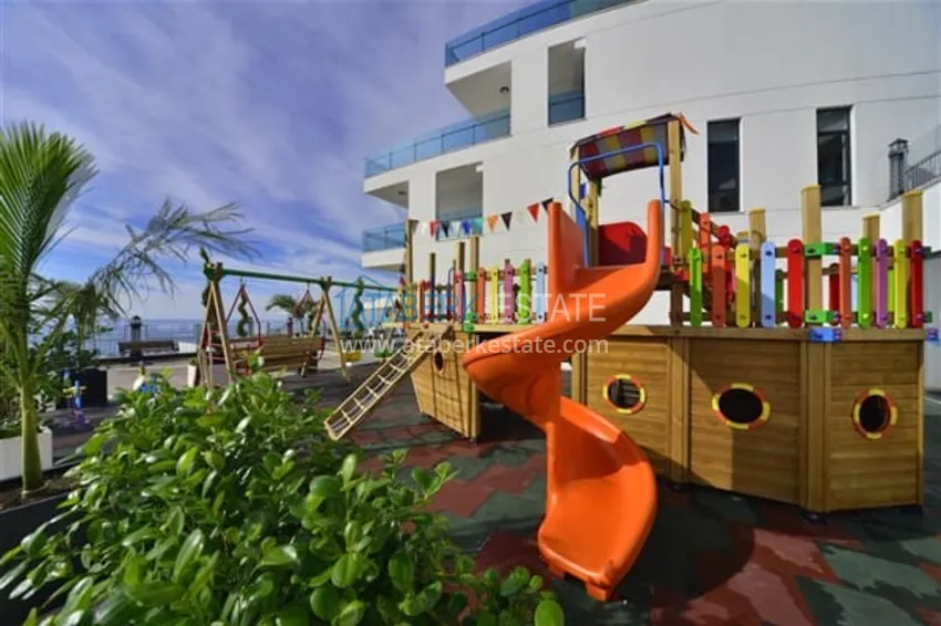 Spacious one bedroom apartment with panoramic sea views directly from the owner in Alanya - Konakli district 8 