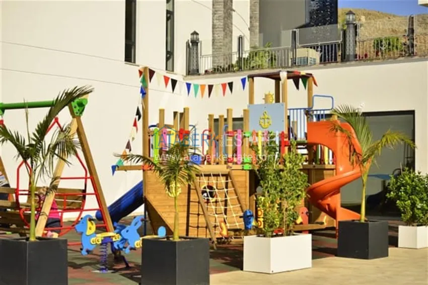 Spacious one bedroom apartment with panoramic sea views directly from the owner in Alanya - Konakli district 9 