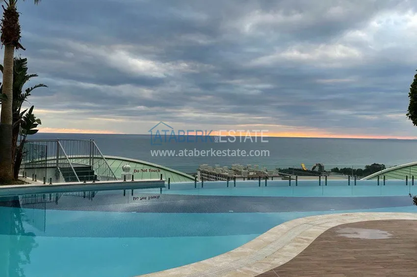 Apartment with access to the garden in a residence with a hotel concept — Alanya, Konakli district  10 