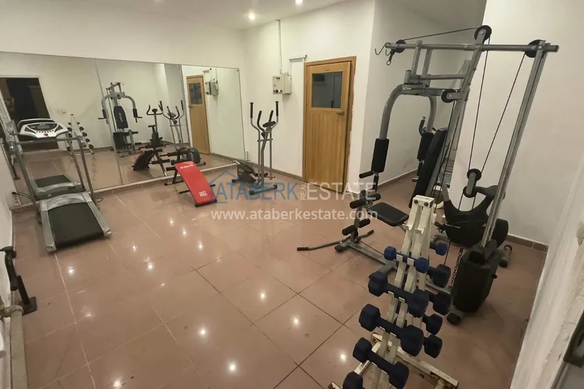 Real estate for residence permit. Three-room apartment with furniture in Oba - Alanium shopping center area 10 