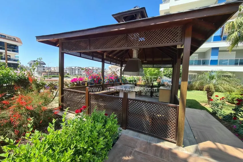 Duplex apartment with furniture directly from the owner in Alanya, Oba district of Alanya. 10 