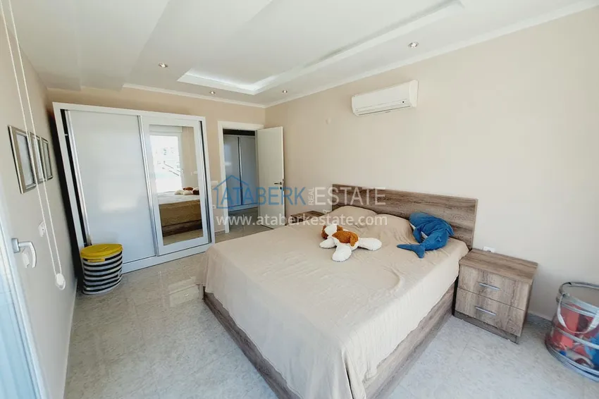 Purchase  Duplex apartment with furniture directly from the owner in Alanya, Oba district of Alanya. 12 