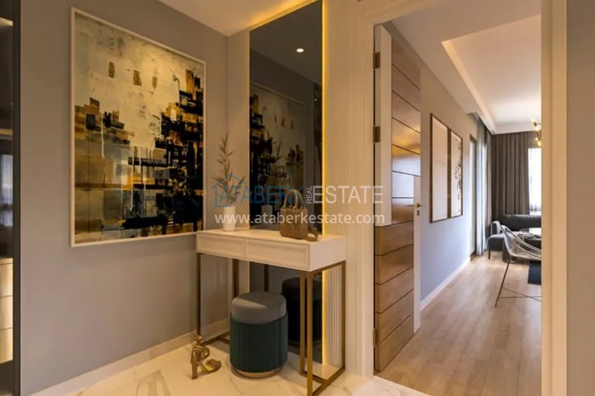 Purchase 1+1 apartments in a new residential complex under construction Soli - Mersin area 11 